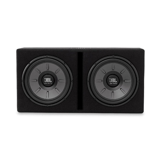 JBL DUAL 12" 1200 WATT SUBWOOFERS IN A SLOT PORTED ENCLOSURE (STAGE1200D)