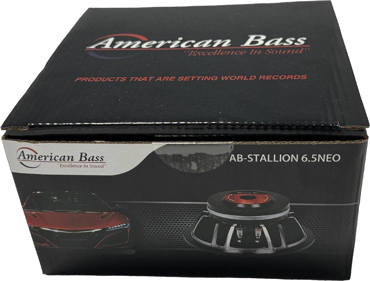 AMERICAN BASS 6.5" 700 WATT NEO MIDRANGE (STALLION 6.5 NEO)