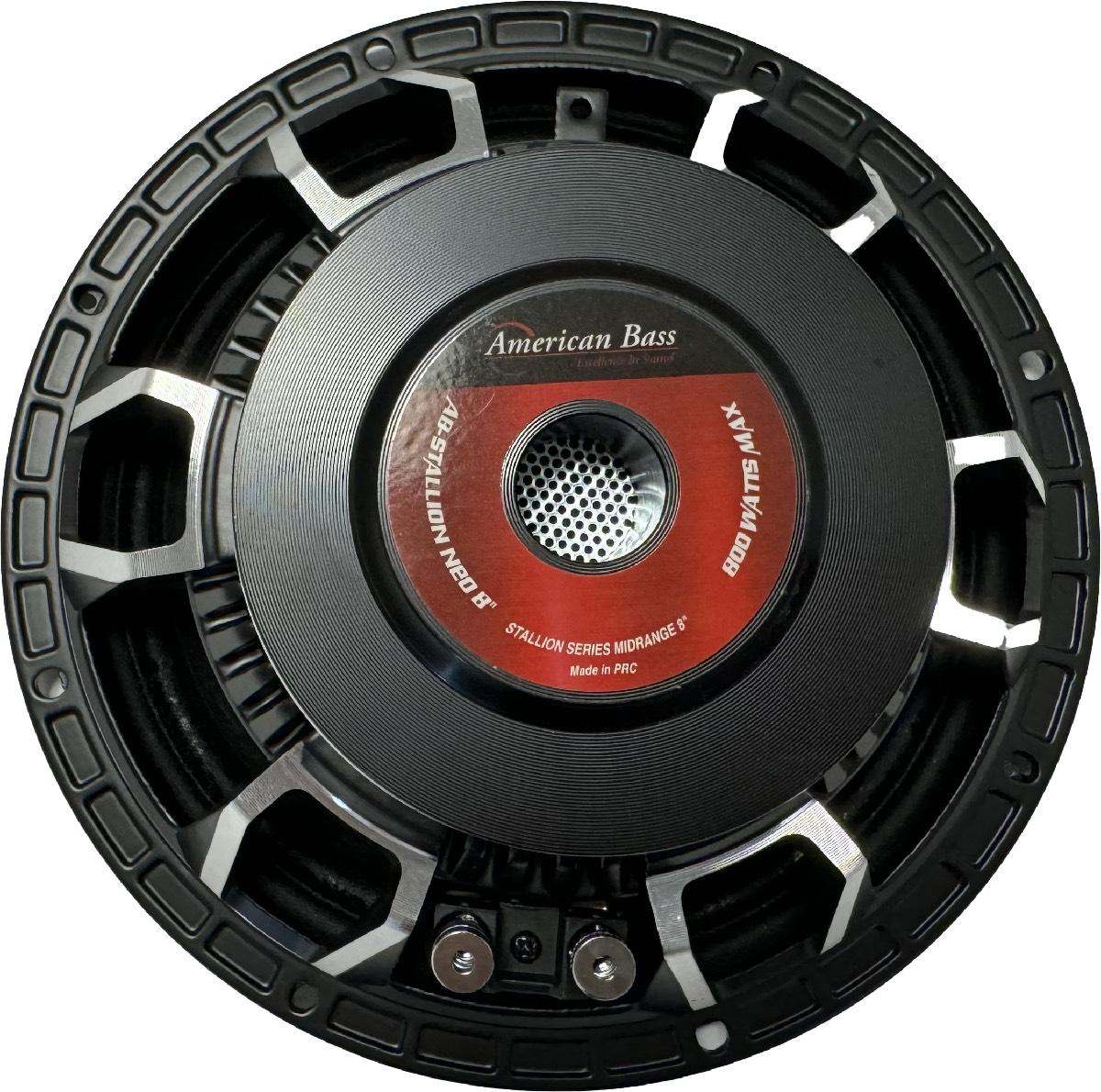 AMERICAN BASS 8" 800 WATT NEO MIDRANGE (STALLION 8 NEO)