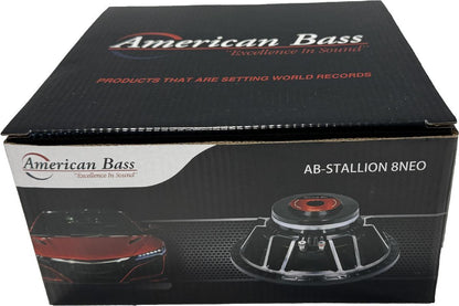 AMERICAN BASS 8" 800 WATT NEO MIDRANGE (STALLION 8 NEO)