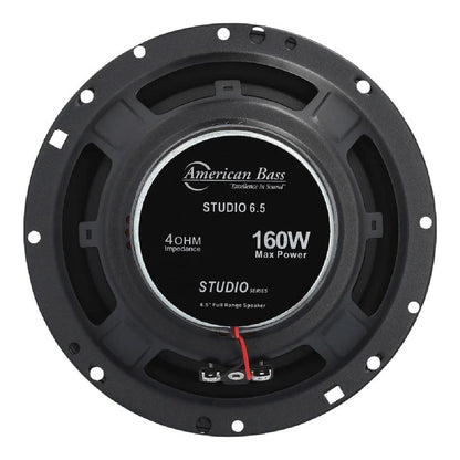 AMERICAN BASS 6.5" 160 WATT 2 WAY SPEAKERS (STUDIO-65)