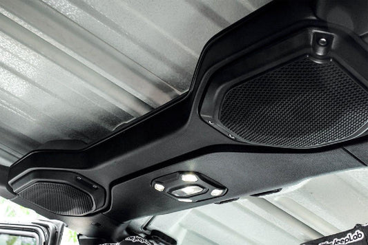 STINGER 18-23 WRANGLER/GLADIATOR SPEAKER ADAPTORS W/GRILL 6.5 OR 6X9 (STXJLSBA)