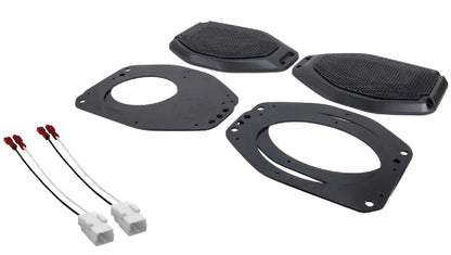 STINGER 18-23 WRANGLER/GLADIATOR SPEAKER ADAPTORS W/GRILL 6.5 OR 6X9 (STXJLSBA)