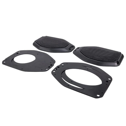 STINGER 18-23 WRANGLER/GLADIATOR SPEAKER ADAPTORS W/GRILL 6.5 OR 6X9 (STXJLSBA)