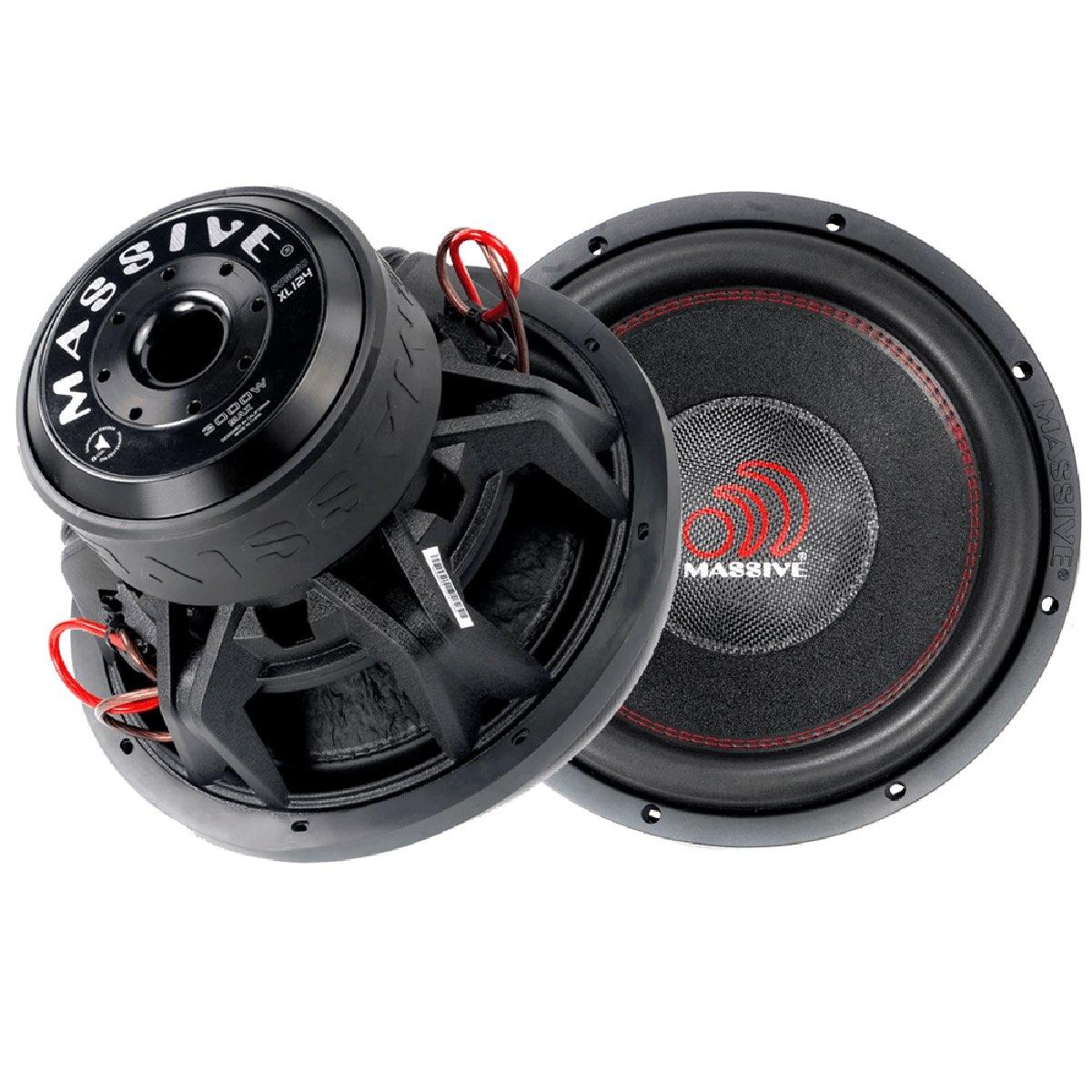 MASSIVE AUDIO 15" 3000 WATT DUAL 4 VC (SUMMOXL154)