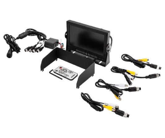 CRIMESTOPPER 7" COMMERCIAL GRADE HD MONITOR QUAD VIEW (SV8900QMII)