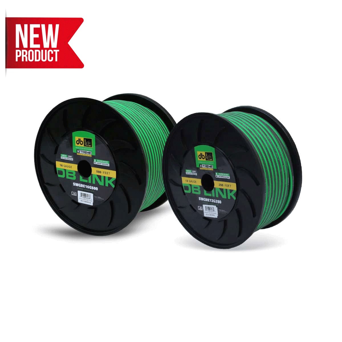 DB LINK GREEN XTREME 12 GAUGE 250' SPEAKER WIRE (SWGRE12G250)