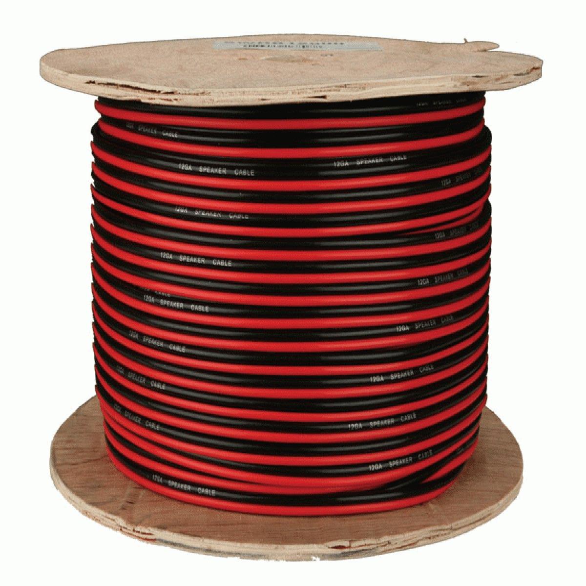 INSTALL BAY 16 GAUGE 500' RED/BLACK ZIP CORD (SWRB16-500)