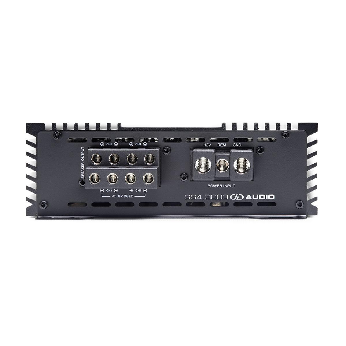 DD AUDIO SS SERIES 3000 WATT 4 CHANNEL AMPLIFIER (SS4.3000)