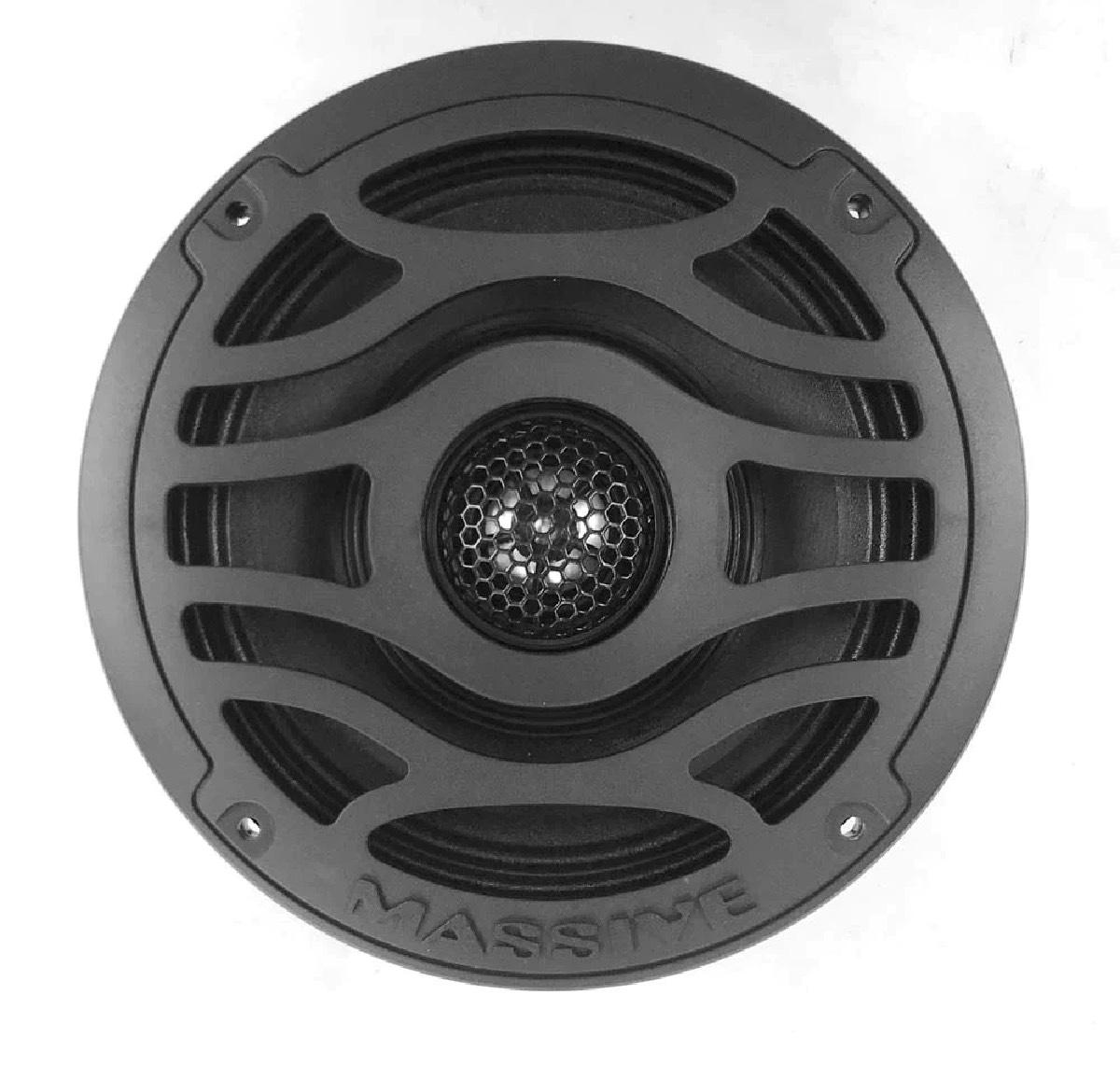 MASSIVE AUDIO 6.5" COAXIAL 480 WATT MARINE RATED POWER SPORT SPEAKERS (T65X)