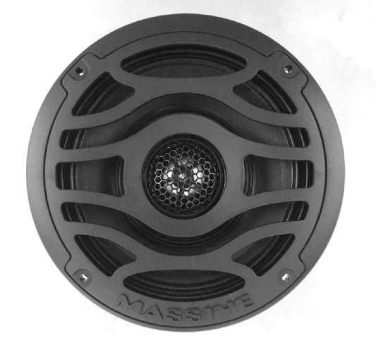 MASSIVE AUDIO 6.5" COAXIAL 480 WATT MARINE RATED POWER SPORT SPEAKERS (T65X)