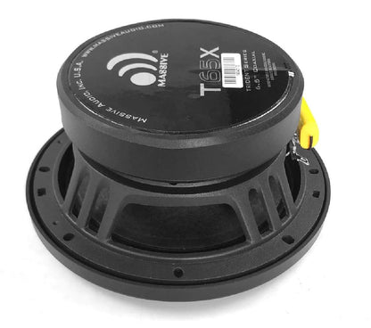MASSIVE AUDIO 6.5" COAXIAL 480 WATT MARINE RATED POWER SPORT SPEAKERS (T65X)