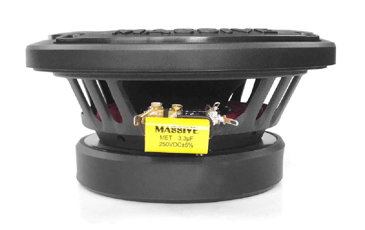 MASSIVE AUDIO 6.5" COAXIAL 480 WATT MARINE RATED POWER SPORT SPEAKERS (T65X)