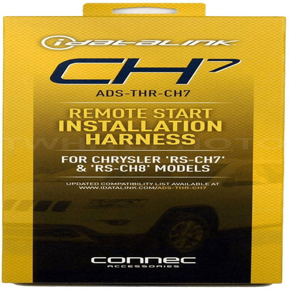 IDATALINK COMPUSTAR CHRYSLERT-HARNESS FOR FT DC 2 (THRCH7) (THRCH7)