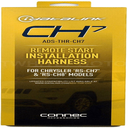 IDATALINK COMPUSTAR CHRYSLERT-HARNESS FOR FT DC 2 (THRCH7) (THRCH7)
