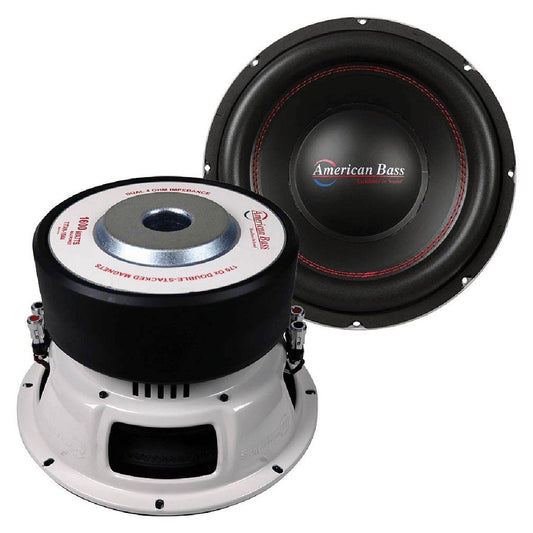 AMERICAN BASS 10" 1600 WATT DVC 4 OHM WOOFER (TITAN10)