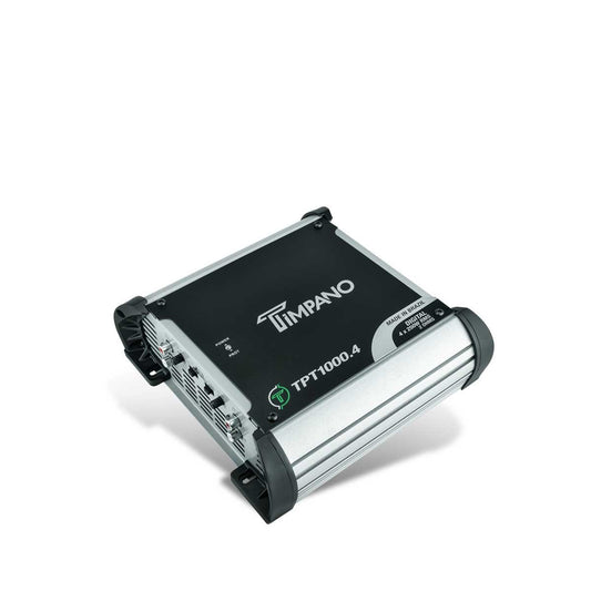 TIMPANO - 4X 250 WATTS RMS AT 2 OHMS - CLASS D AMPLIFIER - 10HZ TO 26KHZ - FOUR CHANNEL (TPT-1000.42OHMS)