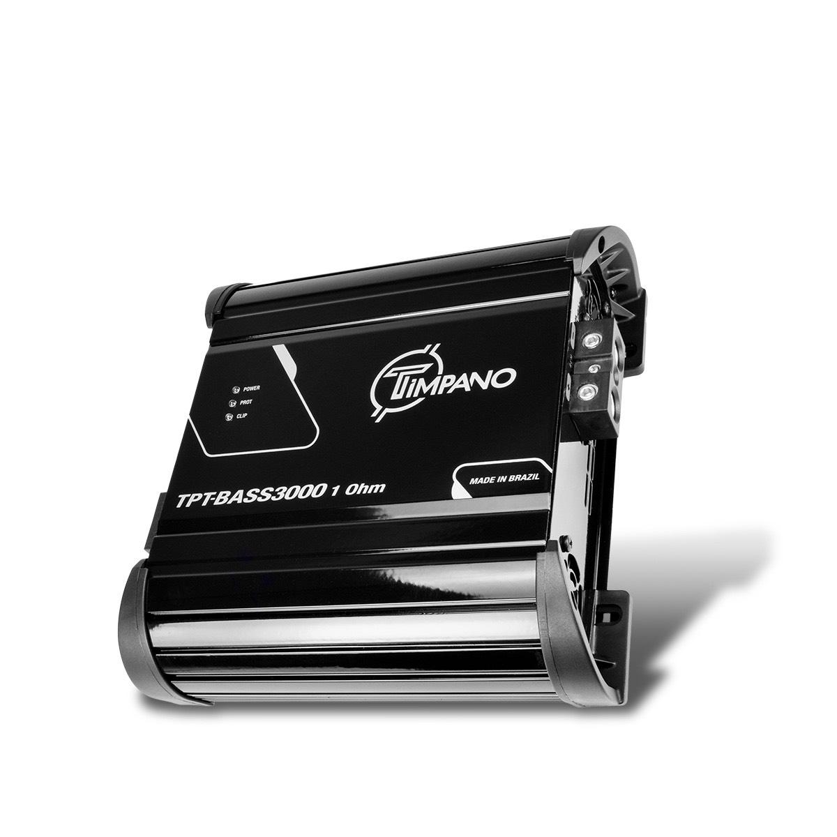 TIMPANO - 3000 WATT X 1 RMS 1 OHM STABLE AMPLIFIER (TPT-BASS3000 1OHM)
