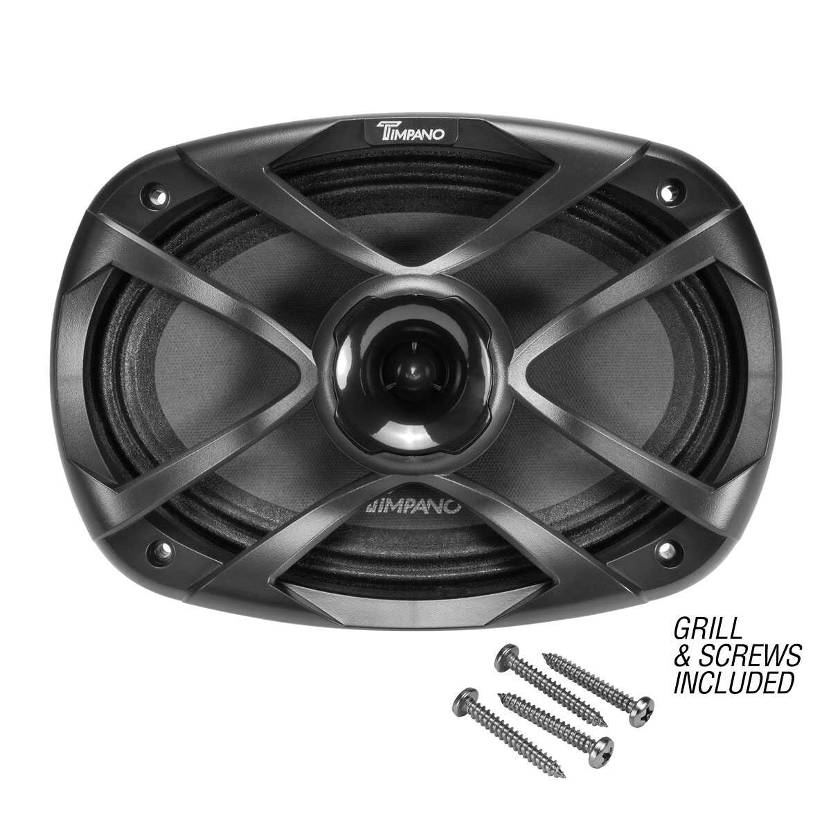 TIMPANO - 6X9" COAXIAL SPEAKER STAMPED STEEL BASKET 650 WATTS POWER 4 OHM (TPT-CX69-4 TPRO)