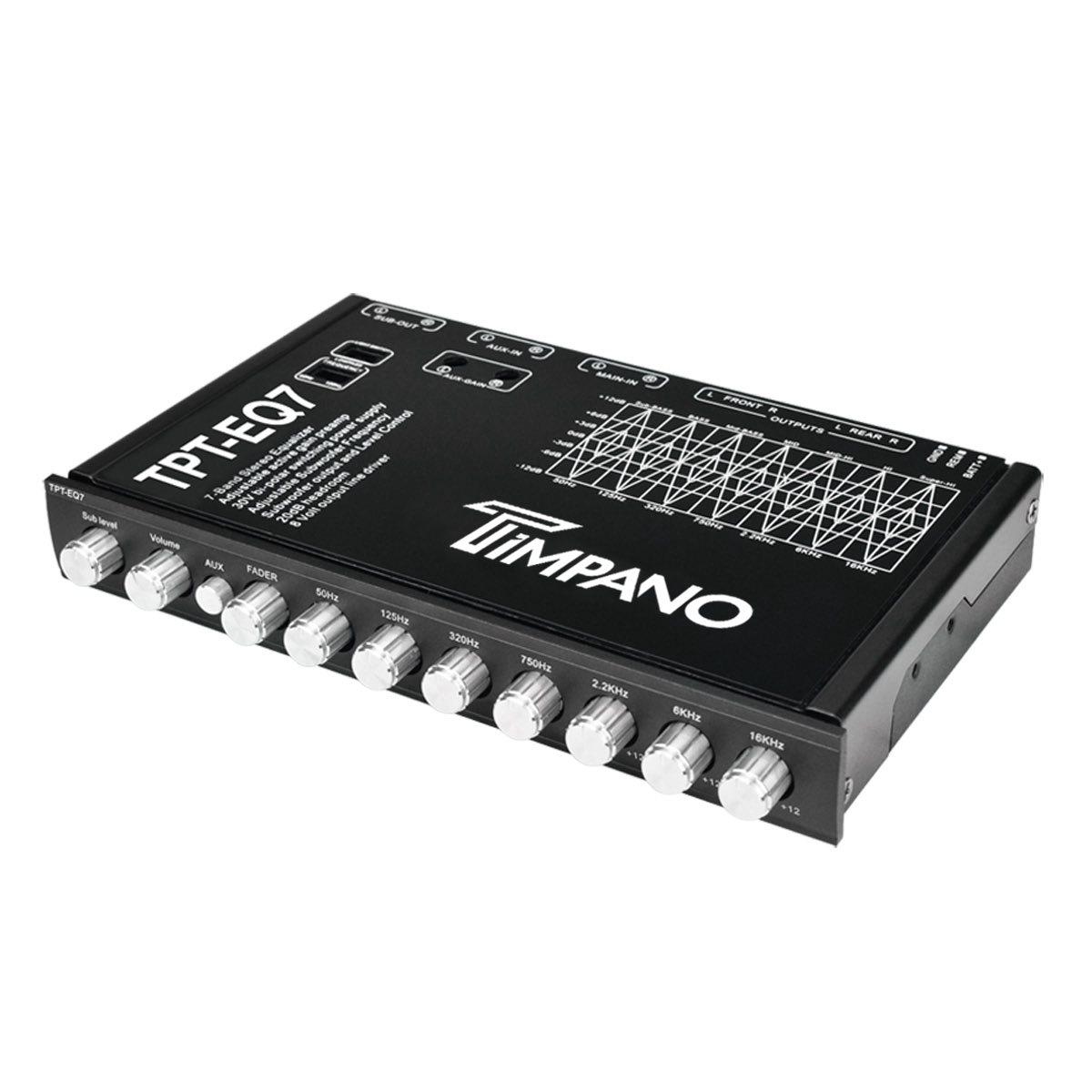 TIMPANO - 7 CHANNEL EQUALIZER (TPT-EQ7)