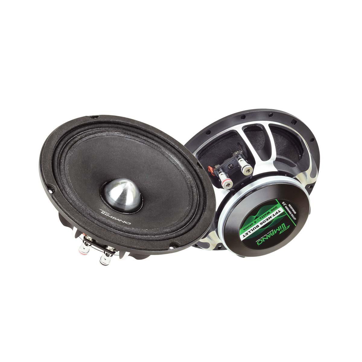 TIMPANO - 6" MID RANGE SPEAKER - NEODYMIUM VERSION - 4 OHMS (TPT-NEO6BULLET)