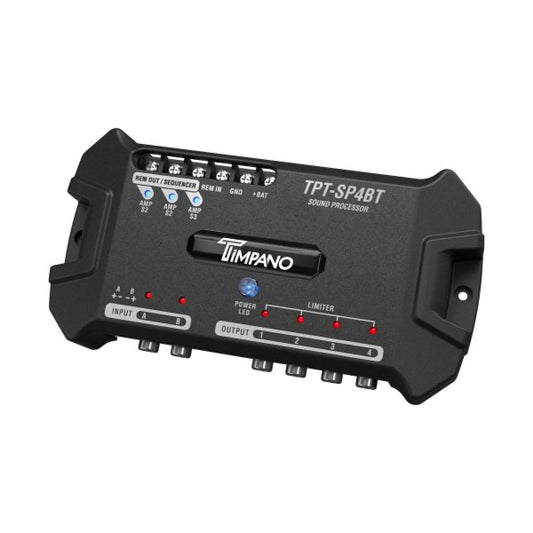 TIMPANO 4 CHANNEL BLUETOOTH PROGRAMMABLE DSP PROCESSOR (TPT-SP4BT)