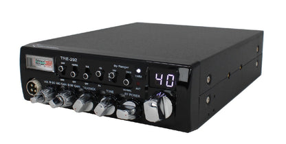 TEXAS RANGER 40 CHANNEL CB RADIO ROGER BEEP TALK BACK & SIZE OF COBRA 29 FACTORY REPAIR WARRANTY ONLY (TRE-292)
