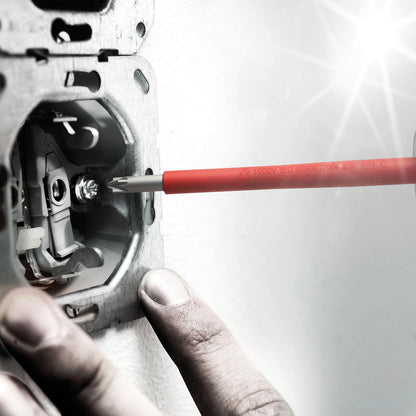 Wera Insulated Screwdriver With Reduced Blade Diameter For (#2) Plusminus Screws (phillips/slotted)