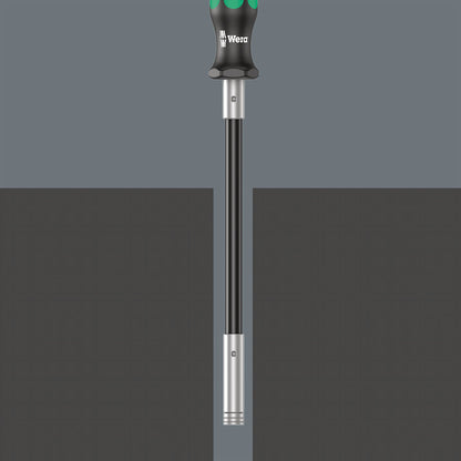 Wera Bitholding Screwdriver Extra Slim With Flexible Shaft - Length 6-7/8"