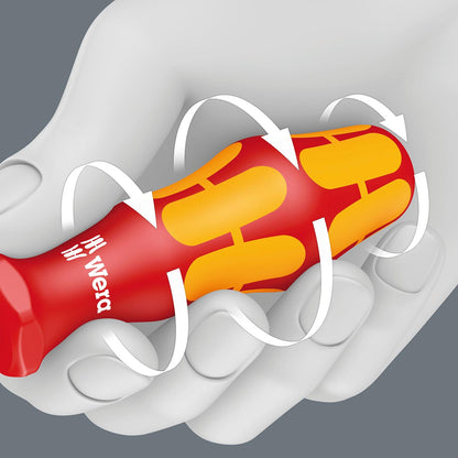 Wera Screwdriver: Vde Insulated Slotted 0.8x4x100 Mm (on Hang-tag)