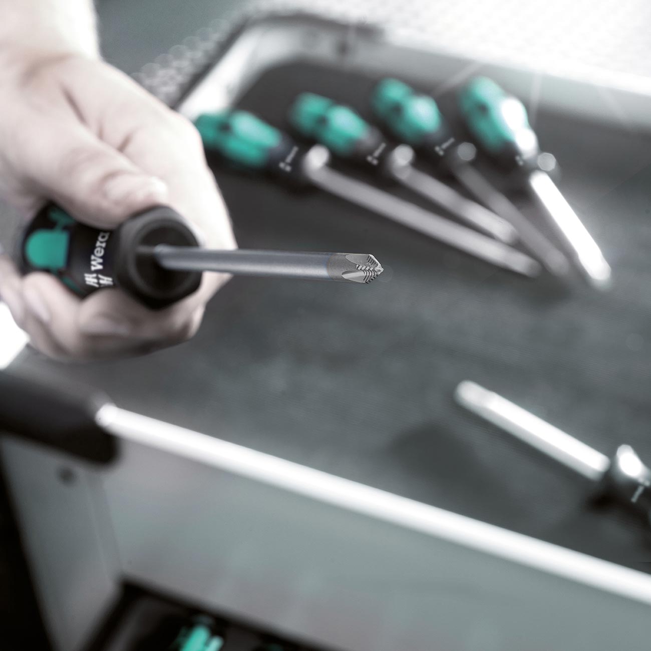 Wera Screwdriver: Slotted 1.2 Mm X 100 Mm Lasertip (on Hang-tag)