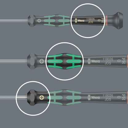 Wera Micro Electronics Precision Torq® Screwdriver - Tx# 3 X 40mm