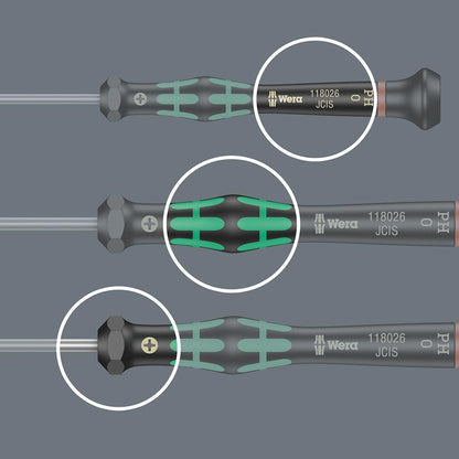 Wera Precision Metric Hex Screwdriver – 1.3mm X 60mm (with Ball End)