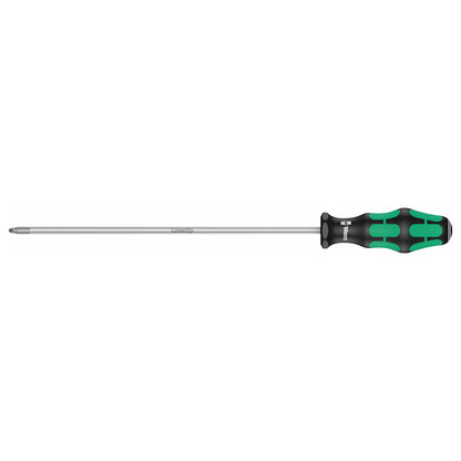 Wera Screwdriver: Pozidriv Pz# 2 X 250mm With Laser Tip