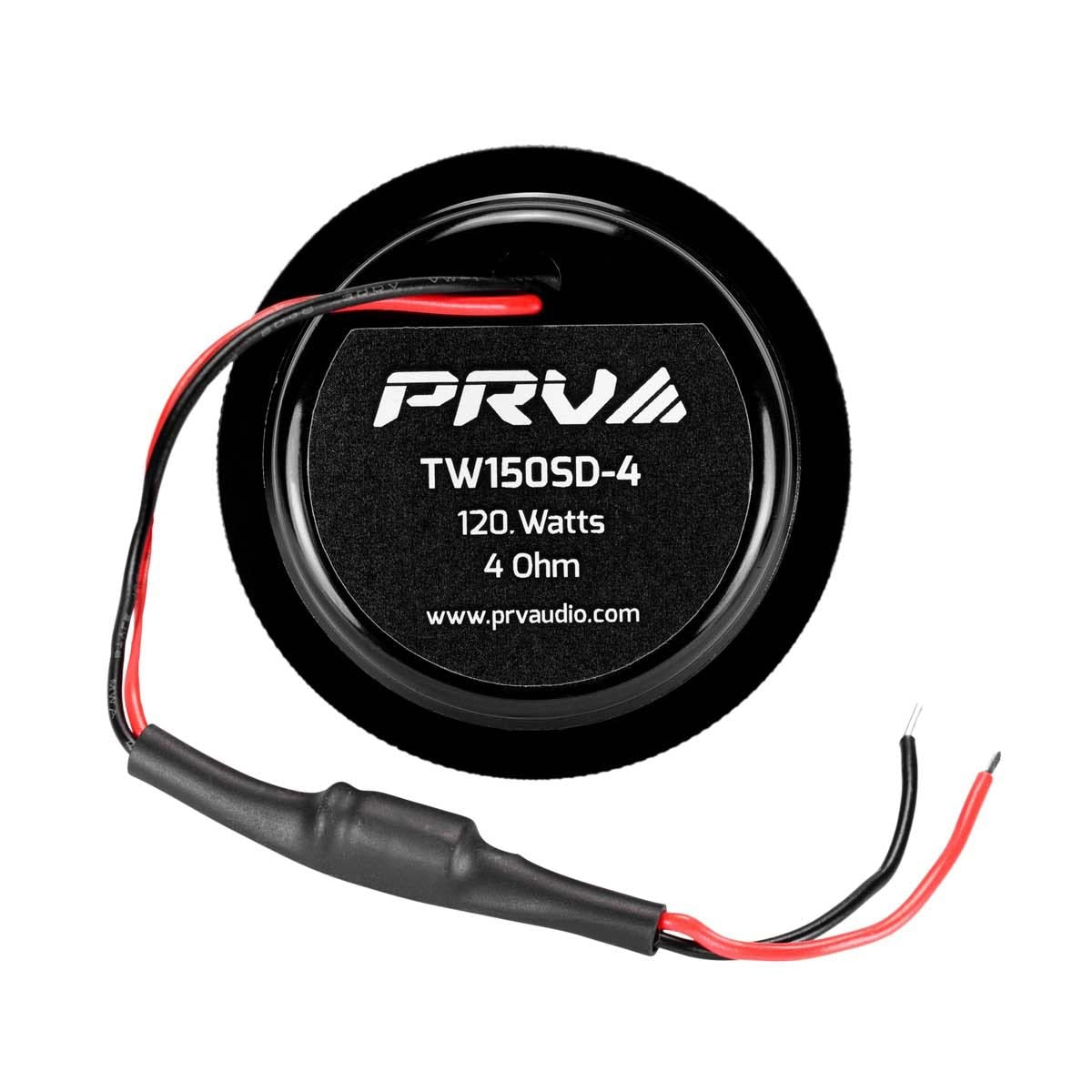 PRV AUDIO - 120 WATT SOFT SILK DOME TWEETERS WITH BUILT-IN CAPACITOR (TW150SD-4)