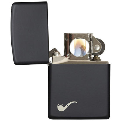 Zippo Windproof Lighter Pipe Black Matte