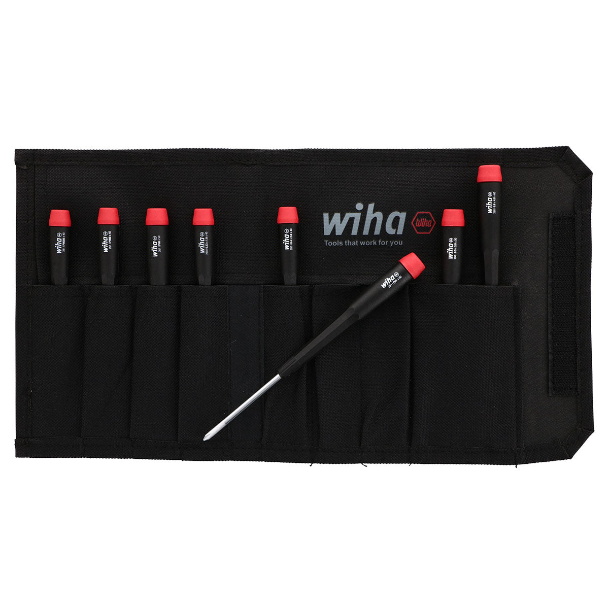 Wiha Precision Slotted And Phillips Screwdriver Set (8 Piece Set)