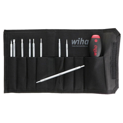 Wiha Drive-loc Vi Combination Interchangeable Blade Set (10 Piece Set)