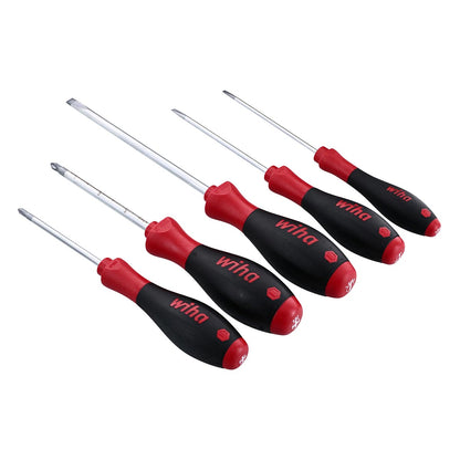 Wiha Softfinish Slotted/phillips Screwdriver Set (5 Piece Set)