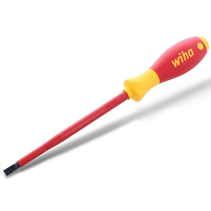 Wiha Insulated Softfinish Slotted Screwdriver 6.5mm (1/4") X 150mm
