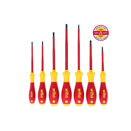 Wiha Insulated Softfinish Screwdriver Set (7 Piece Set)