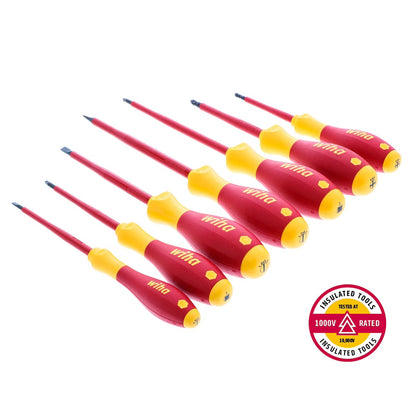 Wiha Insulated Softfinish Screwdriver Set (7 Piece Set)