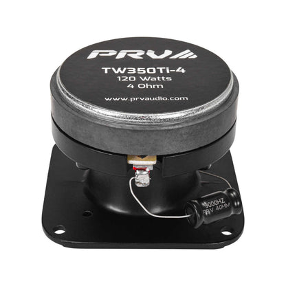 PRV AUDIO - 3" X 3" EASY MOUNT 240 WATT 4 OHM PAIR PACKED TWEETERS (TW350TI-4)
