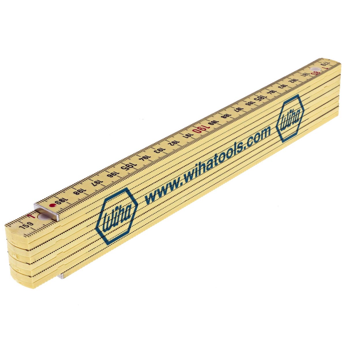 Wiha Maxiflex 2-meter Folding Combination Metric/inch Ruler
