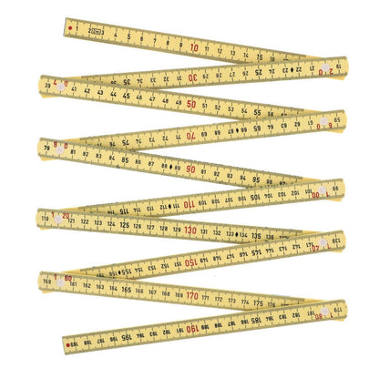 Wiha Maxiflex 2-meter Folding Combination Metric/inch Ruler
