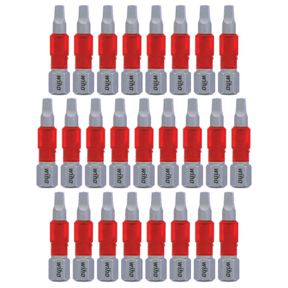 Wiha Maxxtor Square #2 Impact Bits (25 Pack)