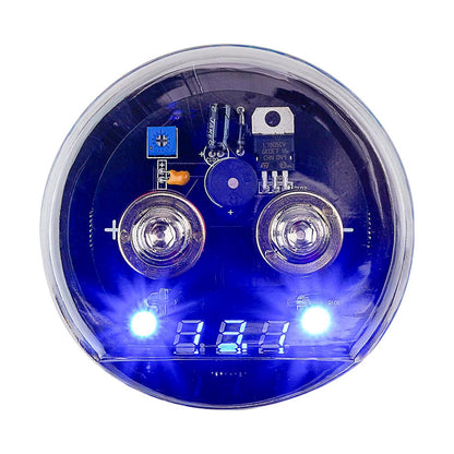 Audiopipe 3.5 Farad Power Capacitor With Digital Display And Status Indicator
