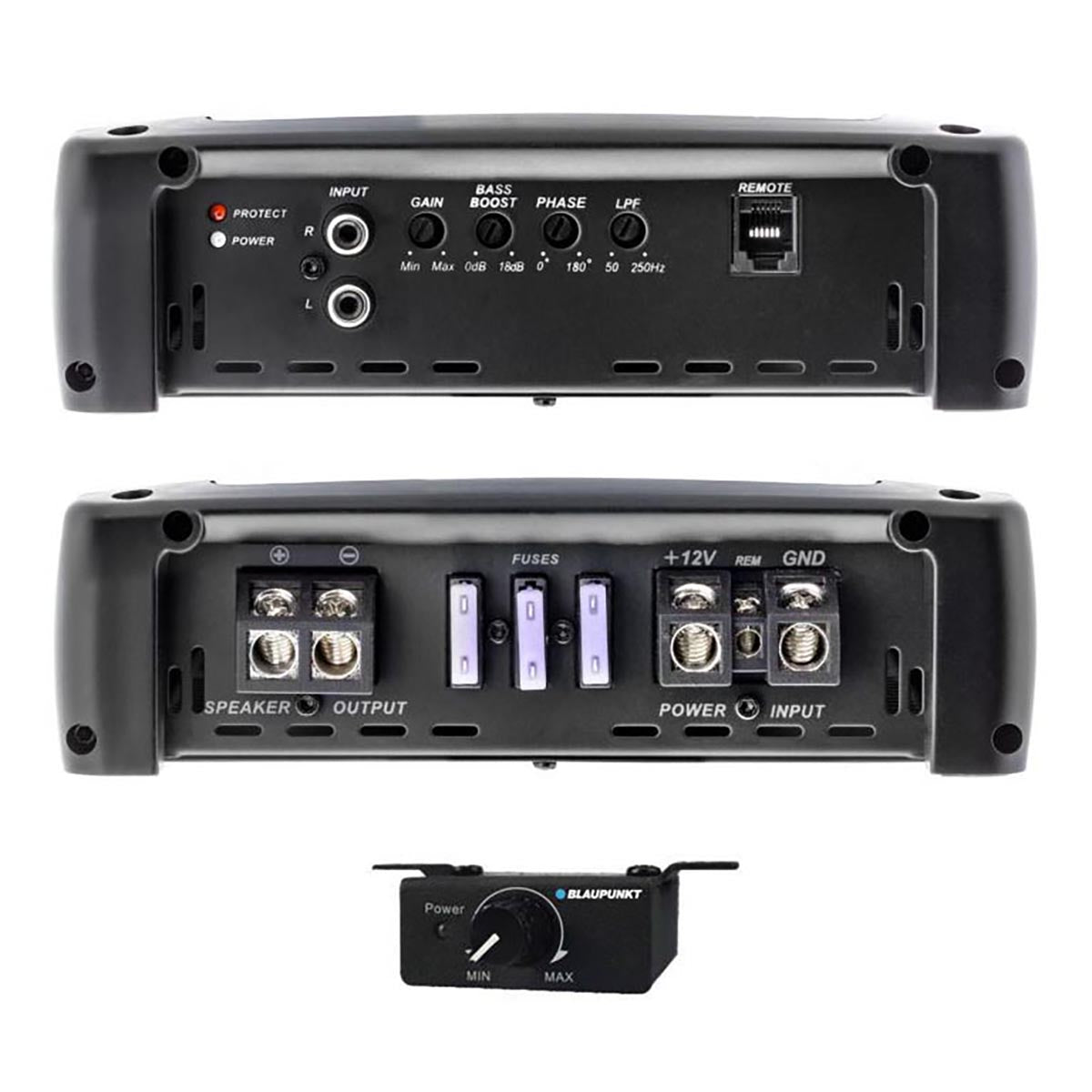 Blaupunkt Class D Monoblock Amplifier 1000w Rms/4000w Max