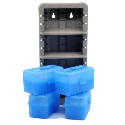 Mtm Ammo Rack With 4 Rs5024 Ammo Boxes