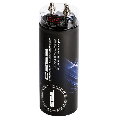 Soundstorm 3.5 Farad Capacitor Black